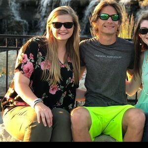 Floral Black and Pink Women's Top